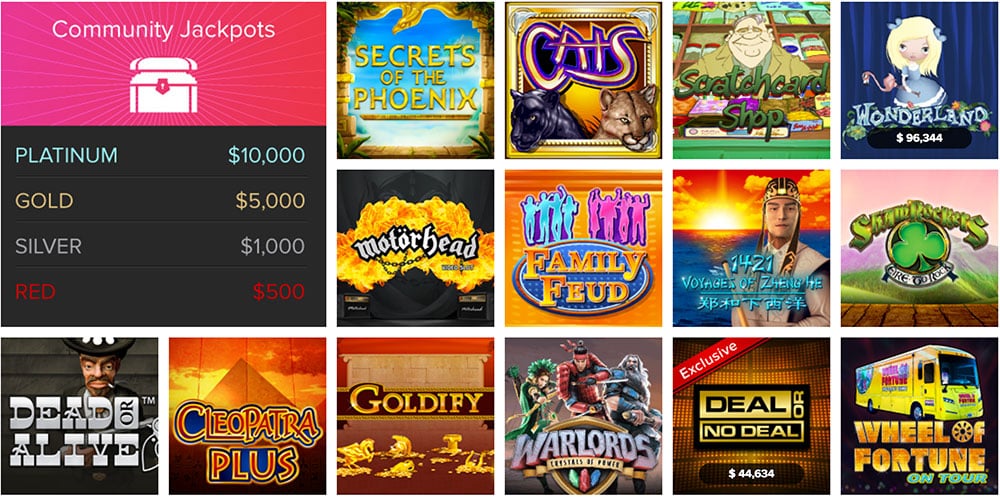  jackpot party casino online games 