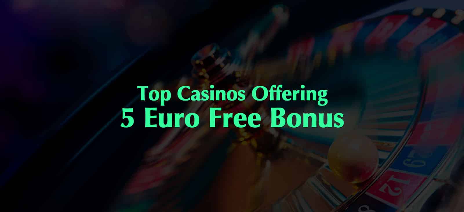 5 euro deposit casino 2021