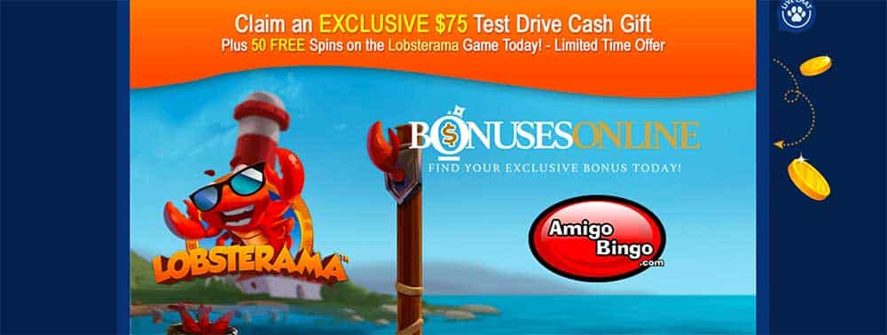 Amigo Bingo No Deposit Bonus Code
