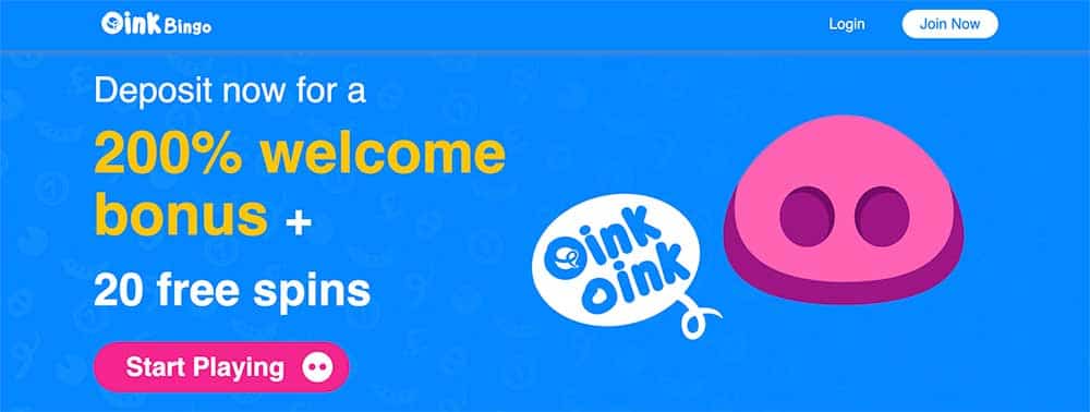 Oink Bingo Bonus Code